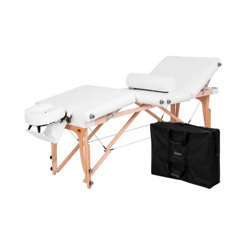 Table de massage en bois professionnelle