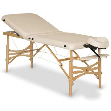 Table de massage en bois professionnelle