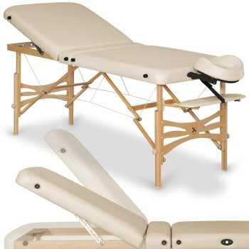 Table de massage en bois professionnelle