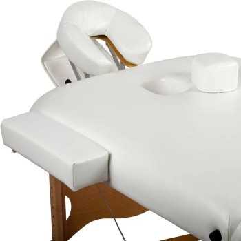 Table de massage en bois professionnelle