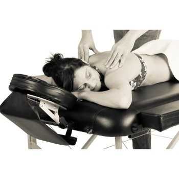 Table de massage en bois professionnelle