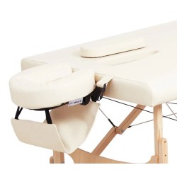 Table de massage en bois professionnelle