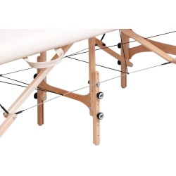 Table de massage en bois professionnelle