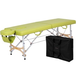 Table de massage en bois professionnelle