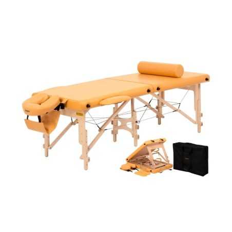 Table de massage en bois professionnelle