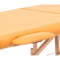 Table de massage en bois professionnelle