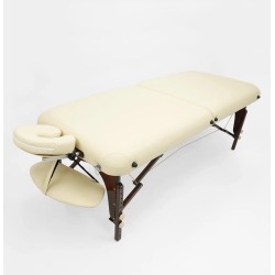 Table de massage en bois professionnelle