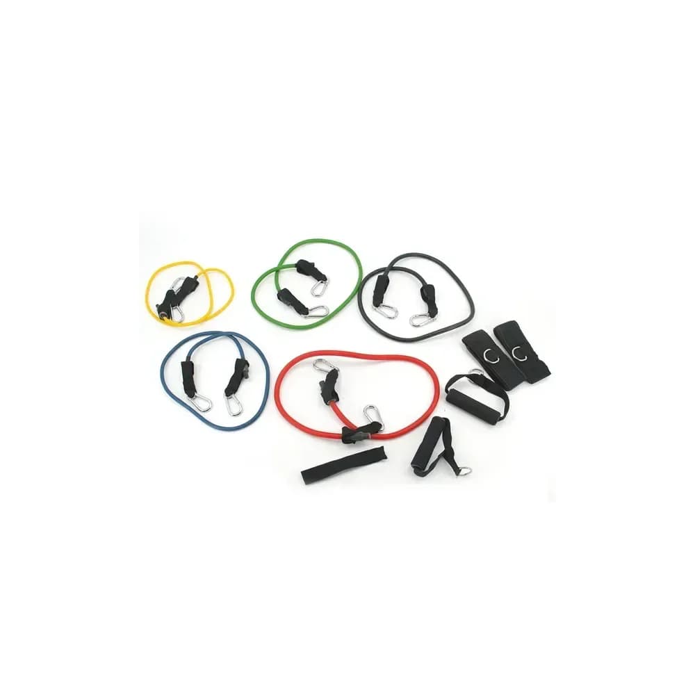 Lot de 5 bandes de résistance pour fitness (variante)