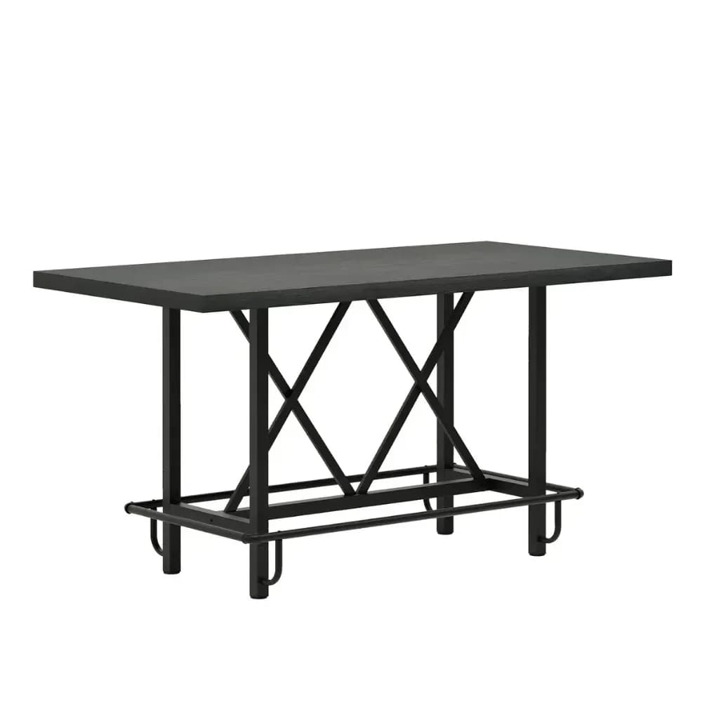 Table de bar rectangulaire pour cuisine ou salle à manger – photo 2