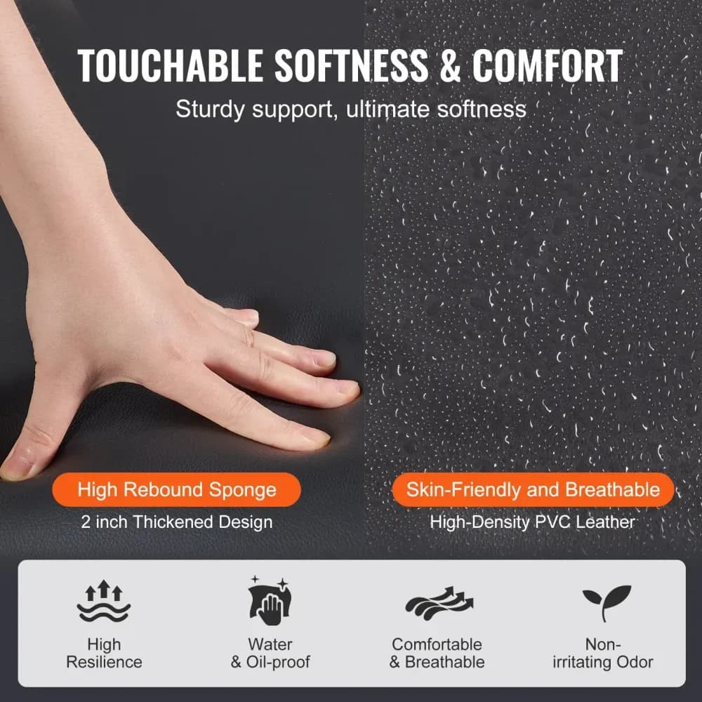 Table de massage pliable réglable 8 hauteurs, avec appui-tête et sac – photo 2