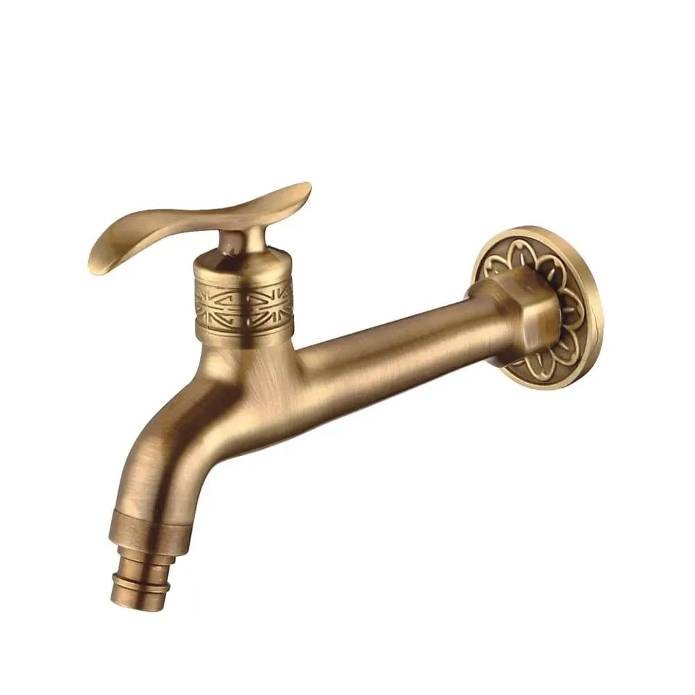 Robinet d'extérieur décoratif en laiton sculpté – photo 8