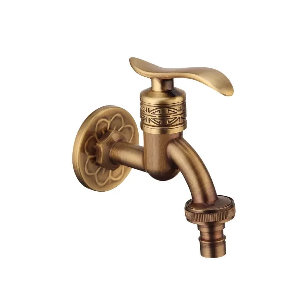 Robinet d'extérieur décoratif en laiton sculpté – photo 6