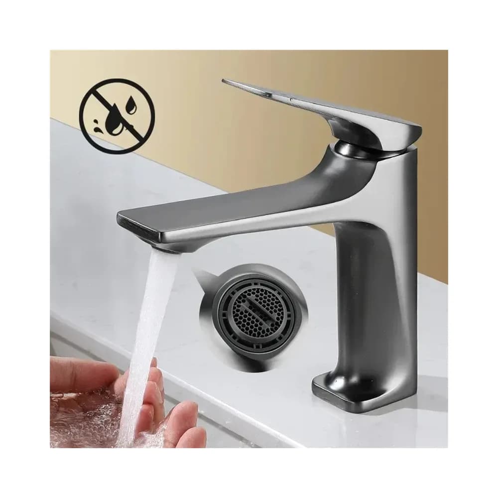 Mitigeur de lavabo moderne à noyau en laiton – photo 2