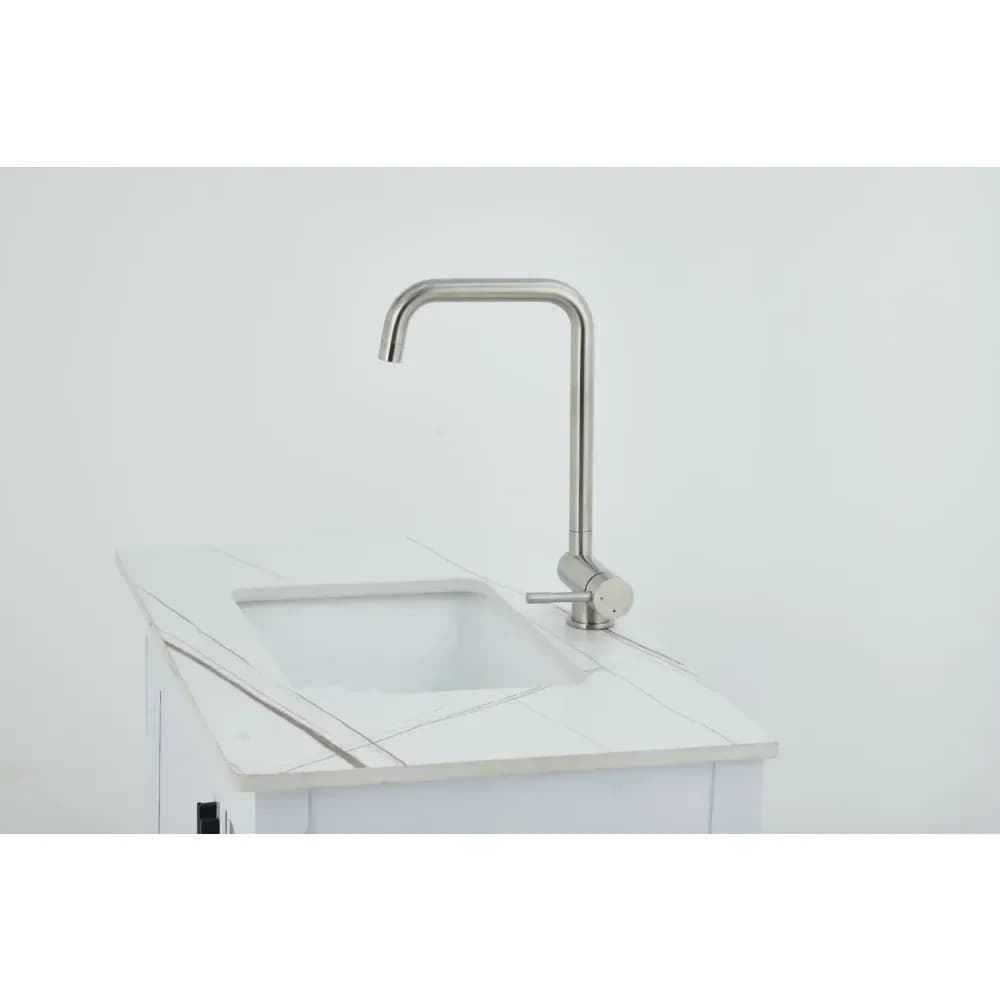 Robinet de cuisine pliable en inox 304, rotatif 360° – photo 8