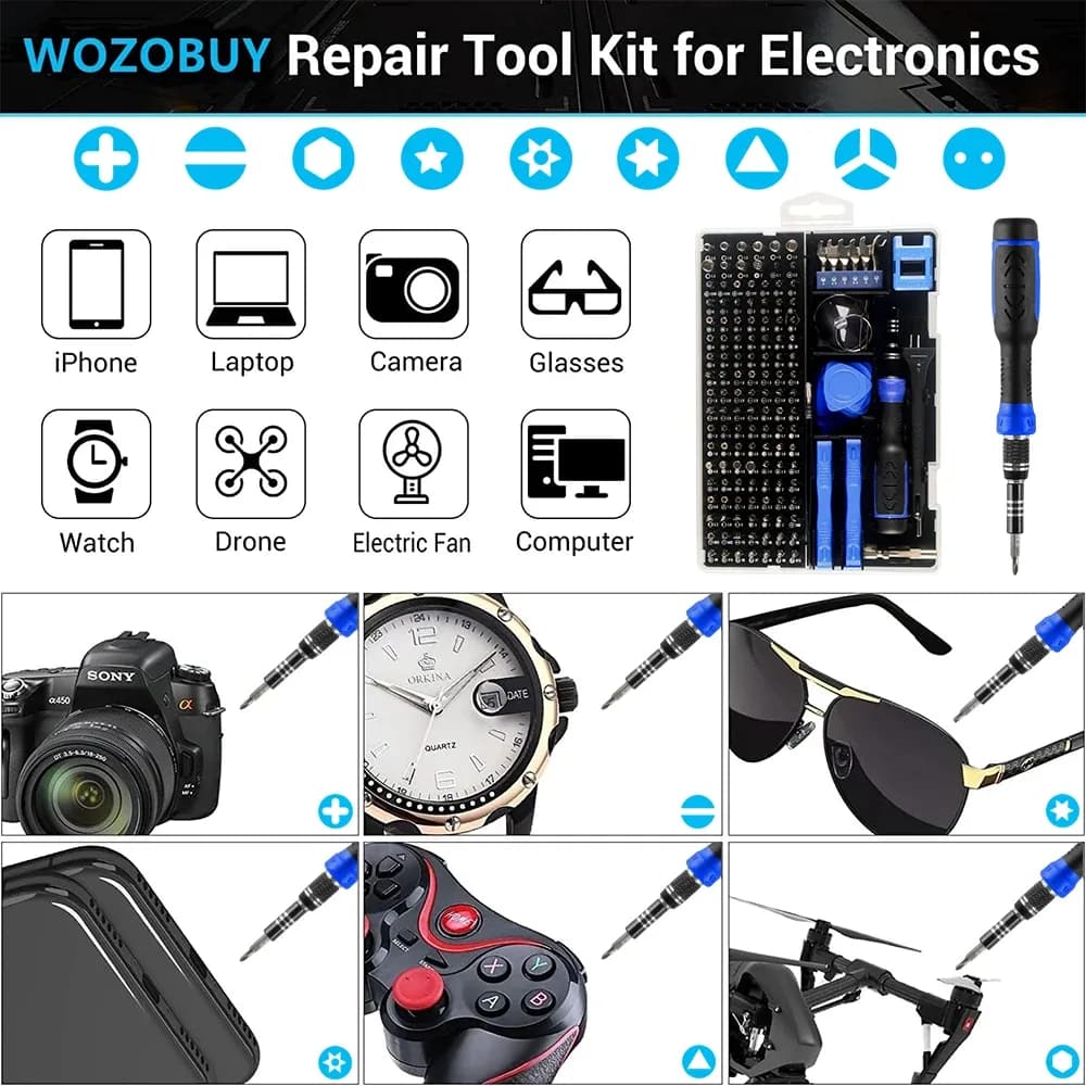 Kit de tournevis de précision pour réparation électronique – photo 5