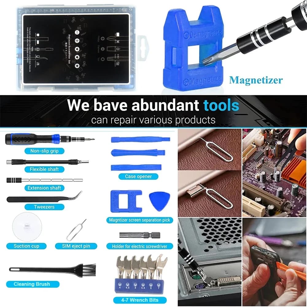 Kit de tournevis de précision pour réparation électronique – photo 2