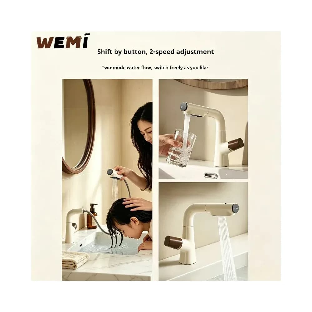 Mitigeur de lavabo vintage WeMi – photo 3