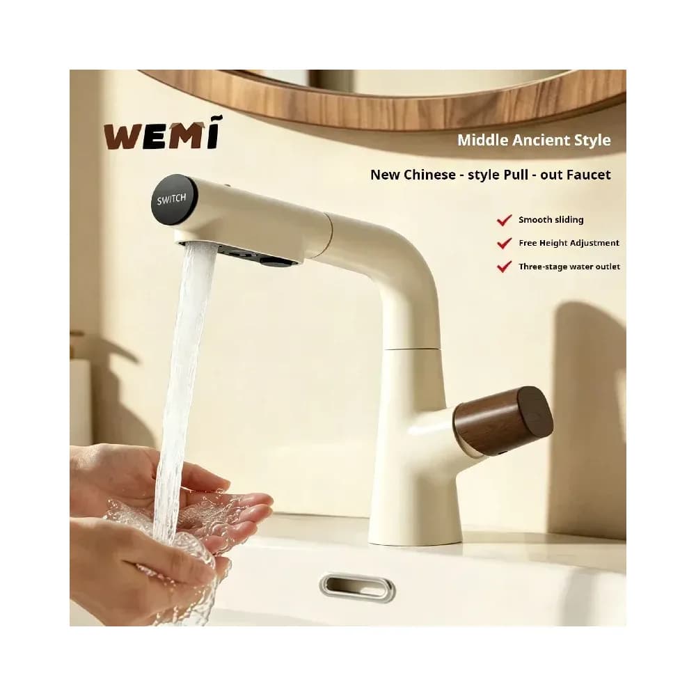 Mitigeur de lavabo vintage WeMi