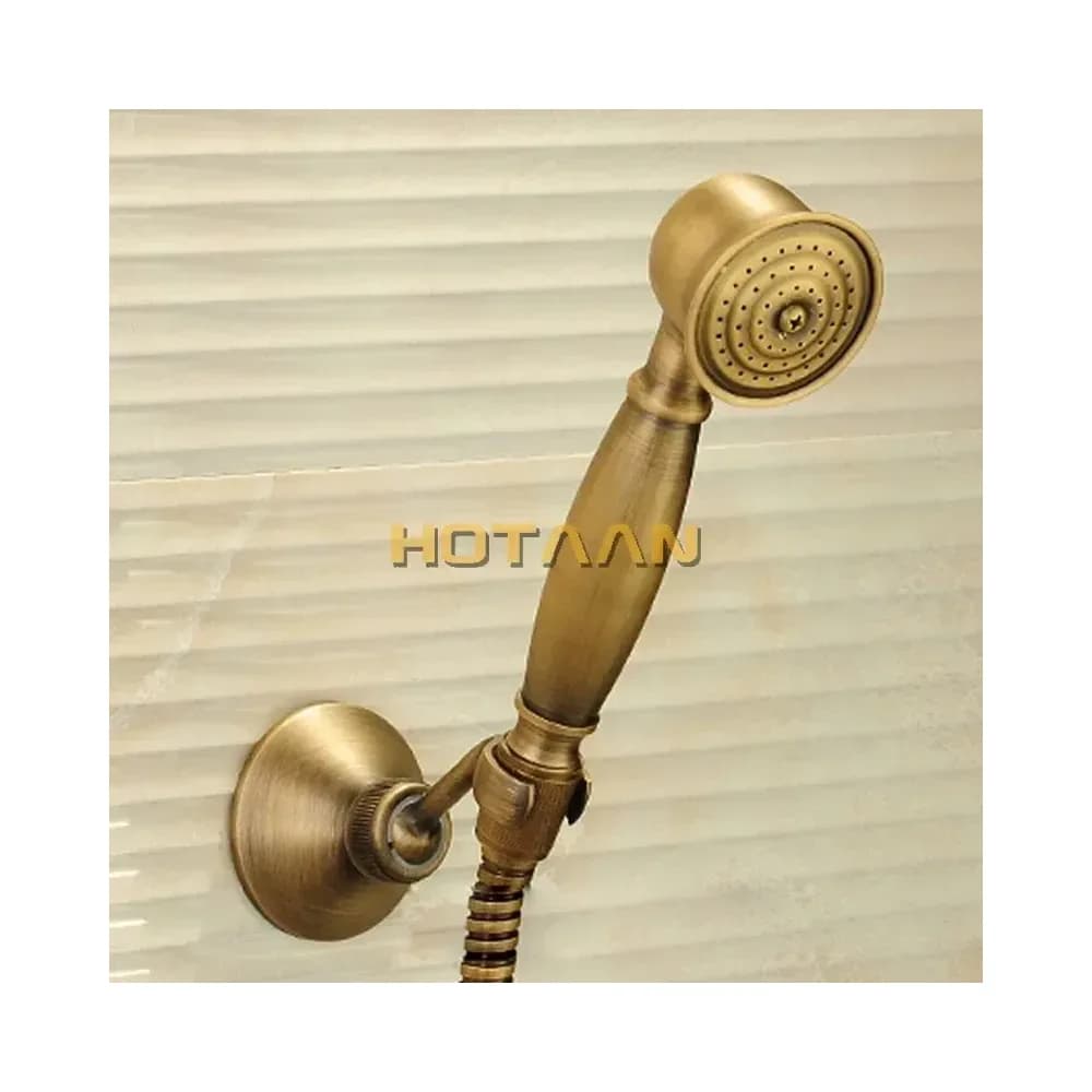 Kit de douche mural en laiton antique YT-5315 – photo 3