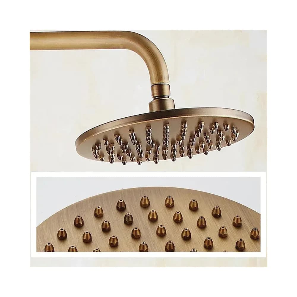 Ensemble de douche mural en laiton antique – photo 5