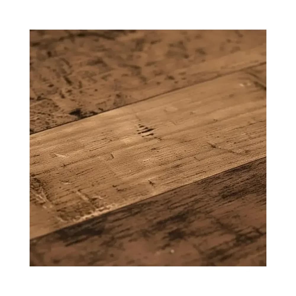 Table basse en bois recyclé avec étagère, 85 x 55 cm – photo 3