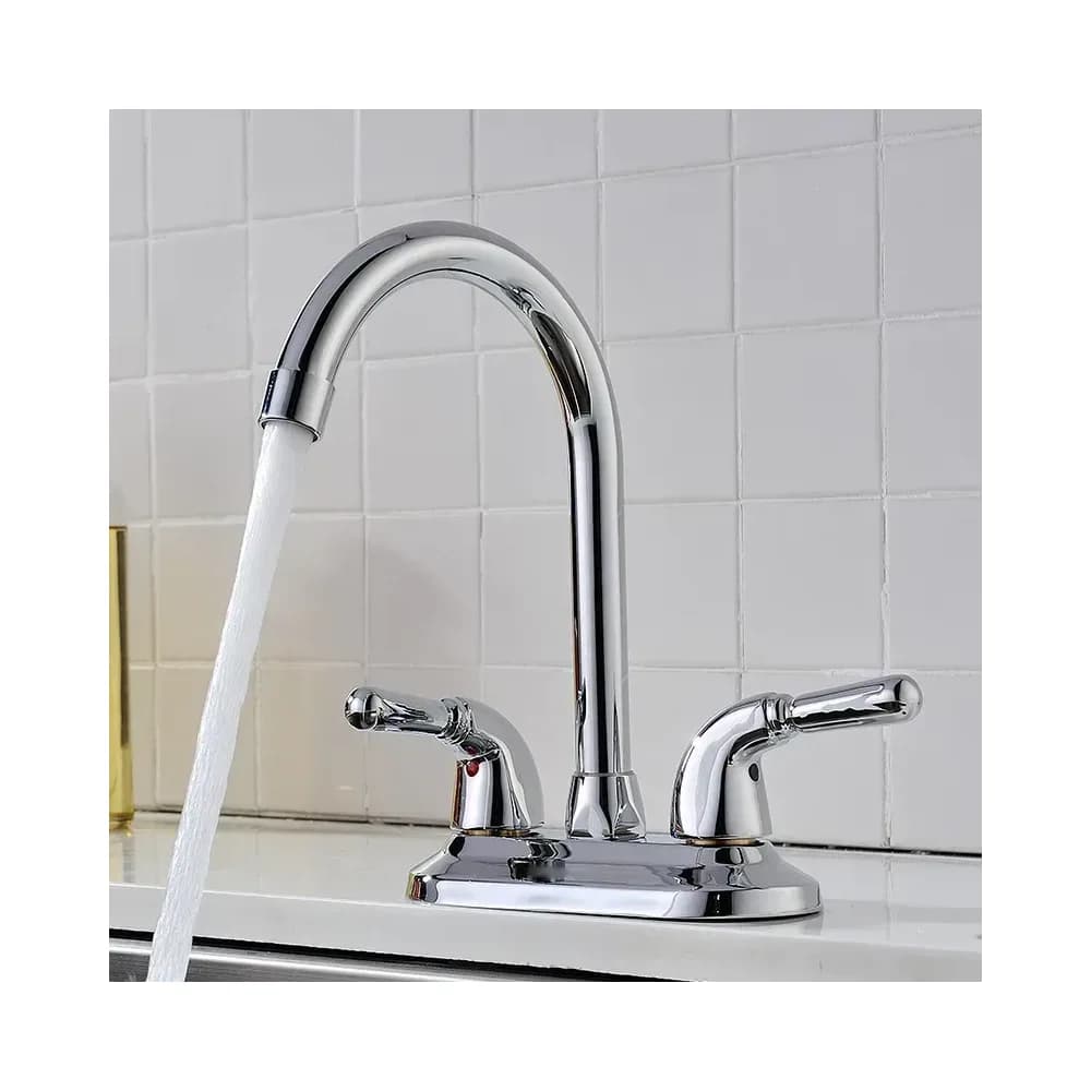 Mitigeur de lavabo rotatif 360° en cuivre