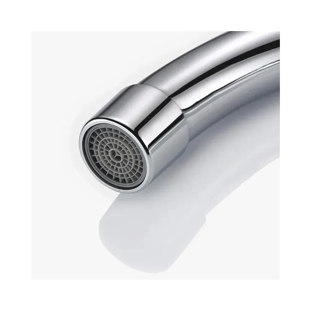 Mitigeur de lavabo rotatif 360° en cuivre – photo 4