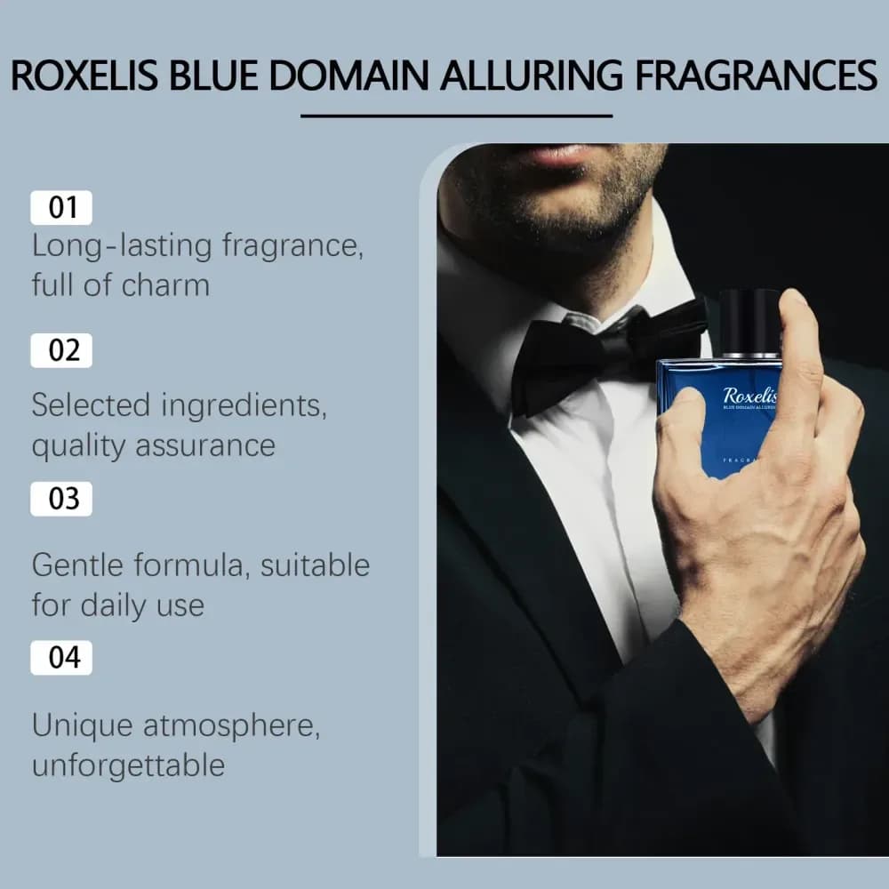 Parfum homme Roxelis Charmig 50 ml – photo 4