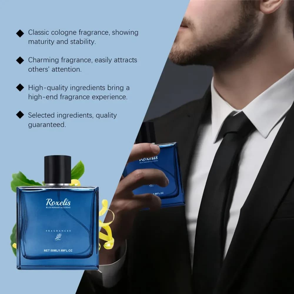 Parfum homme Roxelis Charmig 50 ml – photo 2