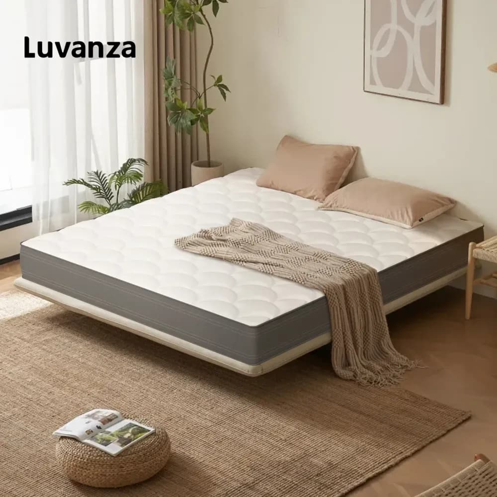 Matelas LUVANZA ressorts ensachés 7 zones, fermeté H4 – photo 3