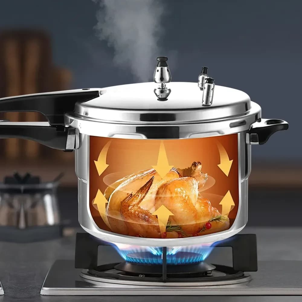 Autocuiseur en aluminium 7 L, gaz et induction – photo 5