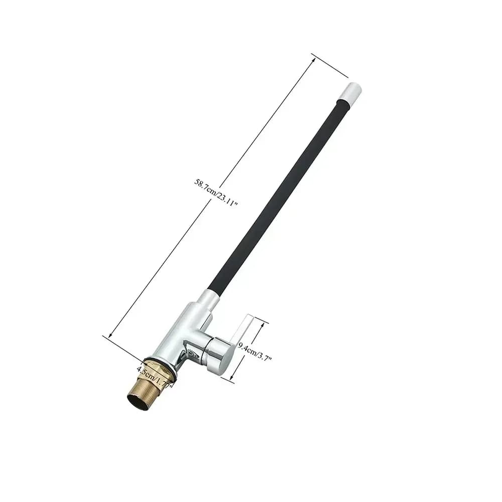 Mitigeur de cuisine à bec flexible orientable 360° – photo 5