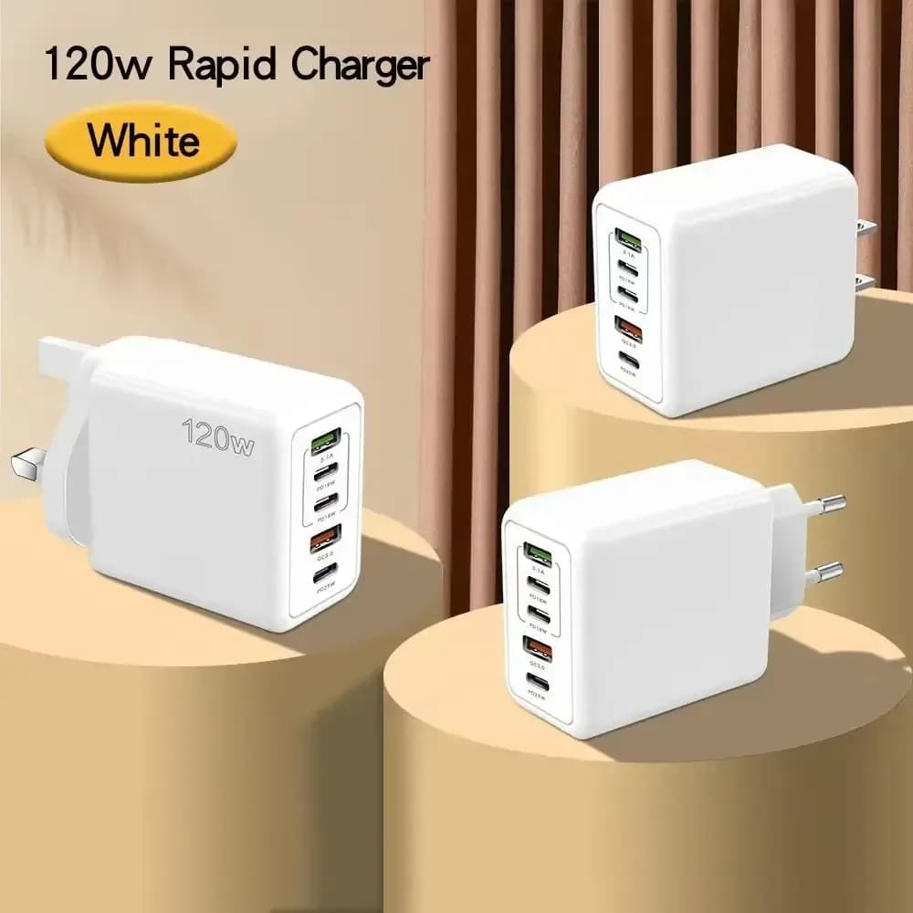Chargeur mural USB-C multiport 120W – photo 5