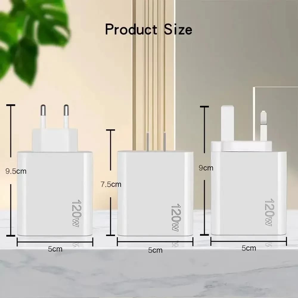 Chargeur mural USB-C multiport 120W – photo 6
