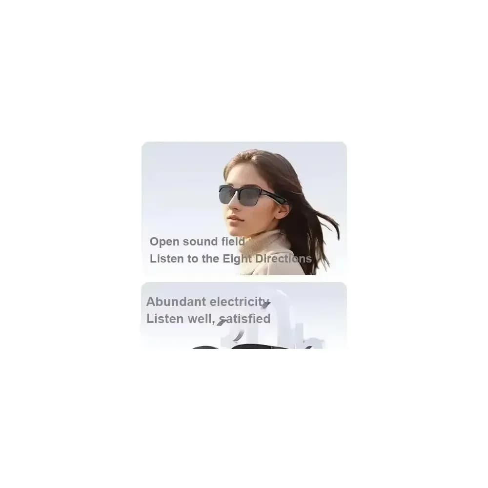 Lunettes connectées Lenovo avec IA, Bluetooth et traduction – photo 4