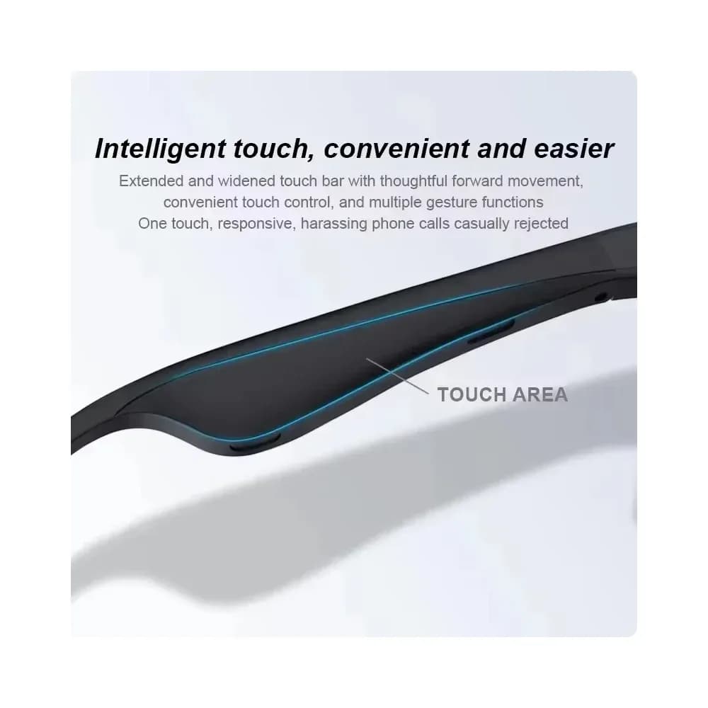 Lunettes connectées Lenovo avec IA, Bluetooth et traduction – photo 5