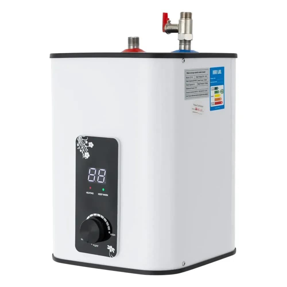 Petit chauffe-eau instantané 1500W à affichage numérique