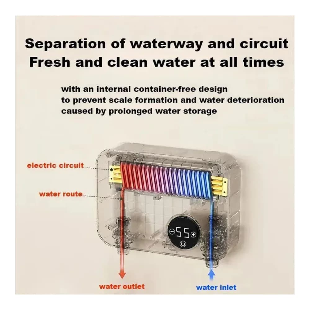 Chauffe-eau instantané sous évier 5500W – photo 3