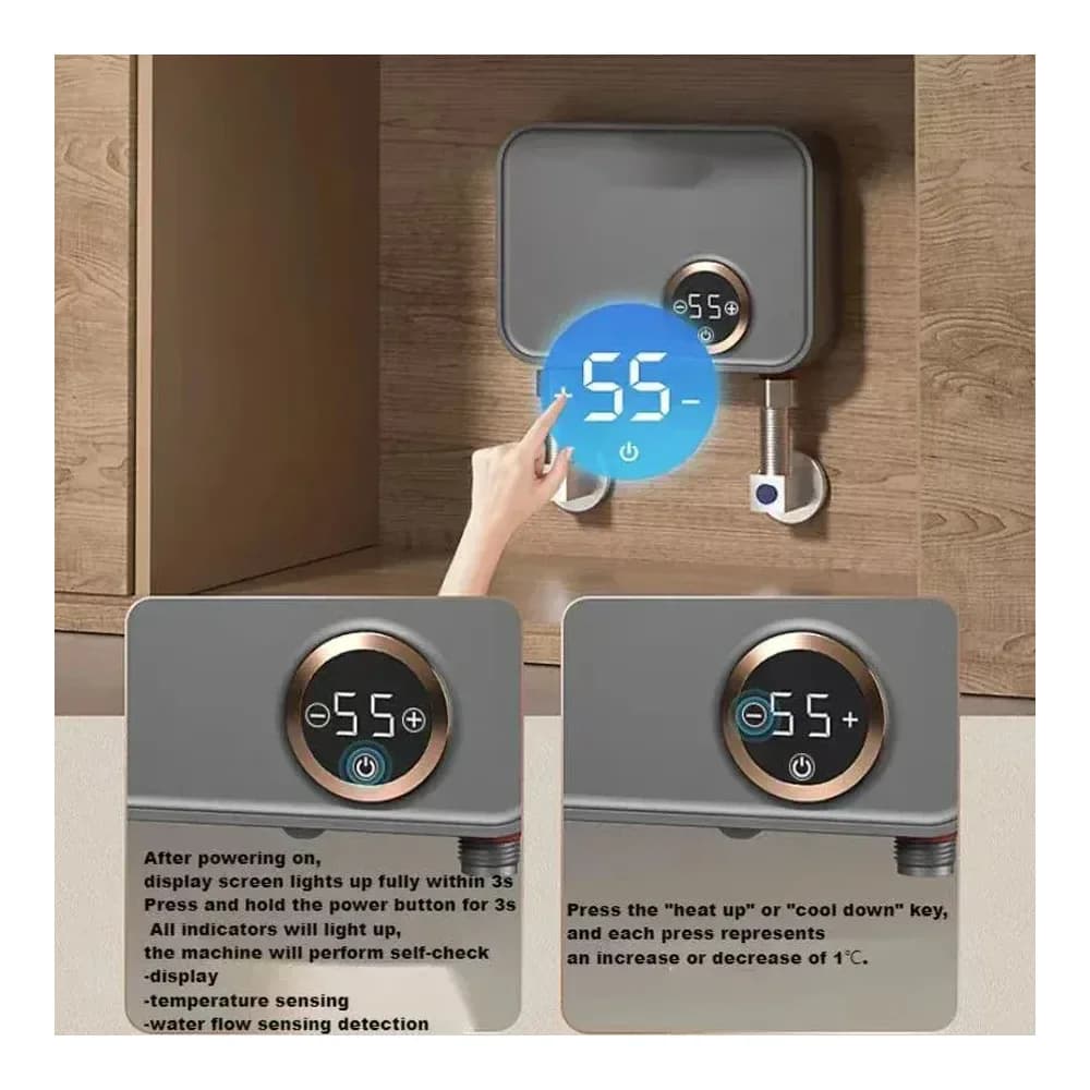 Chauffe-eau instantané sous évier 5500W – photo 4