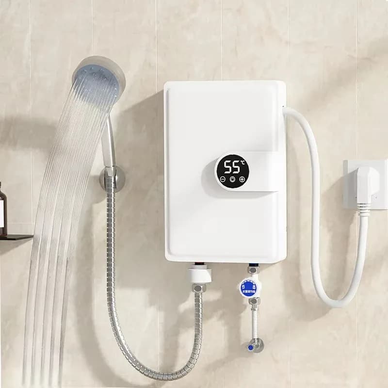 Chauffe-eau électrique instantané mural pour douche et cuisine