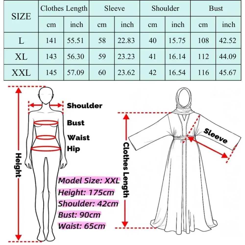 Abaya de soirée avec hijab, style Dubaï – photo 6
