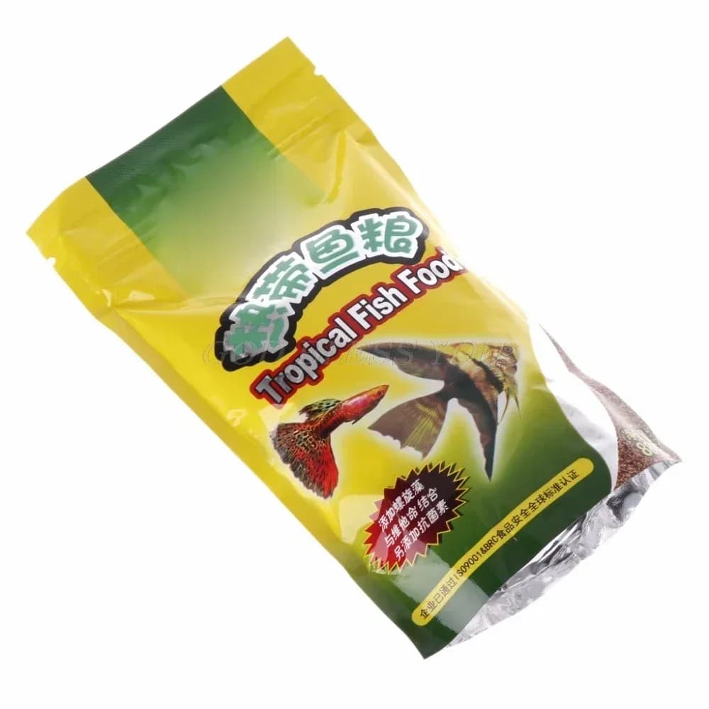 Nourriture pour poissons tropicaux - 88g, formule nutritive à haute teneur en protéines, antibiotiques ajoutés pour poissons tropicaux d'aquarium – photo 4