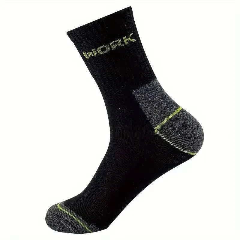 6/12 paires de chaussettes à Tube moyen anti-odeur pour hommes d'affaires de haute qualité absorbant la sueur respirant toutes saisons chaussettes de sport et de loisirs – photo 6