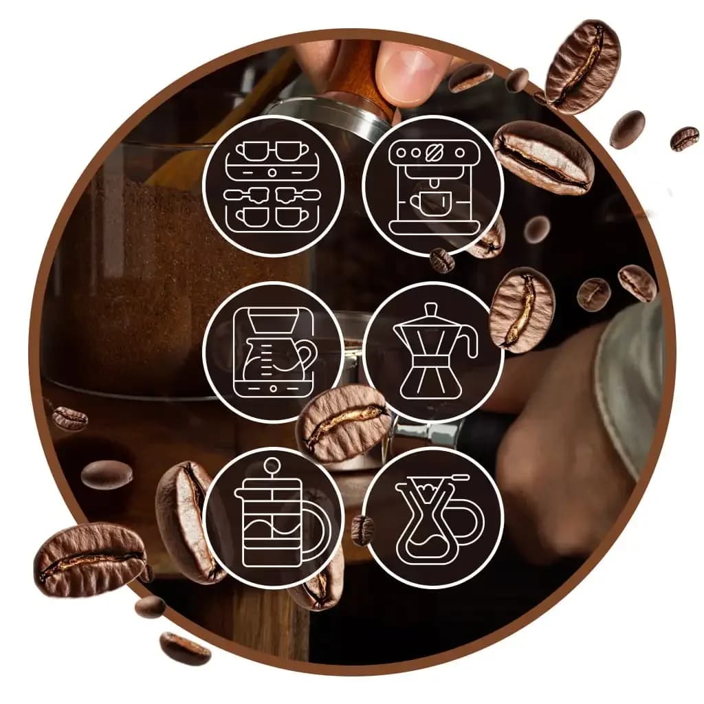 1 kg de café en grains entiers AROMATISÉ À LA NOIX DE COCO 100% ARABICA Torréfié fraîchement + CADEAU GRATUIT – photo 4