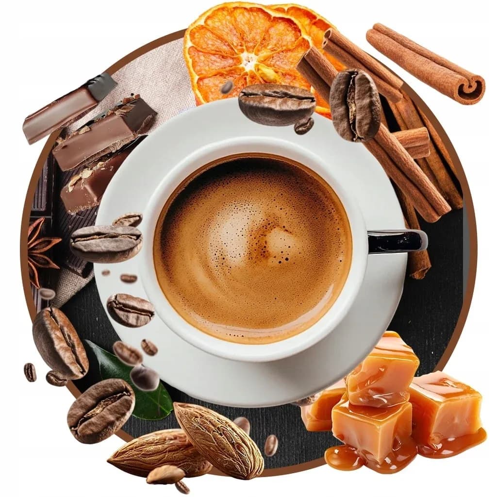 1 kg de café en grains entiers AROMATISÉ À LA NOIX DE COCO 100% ARABICA Torréfié fraîchement + CADEAU GRATUIT – photo 3