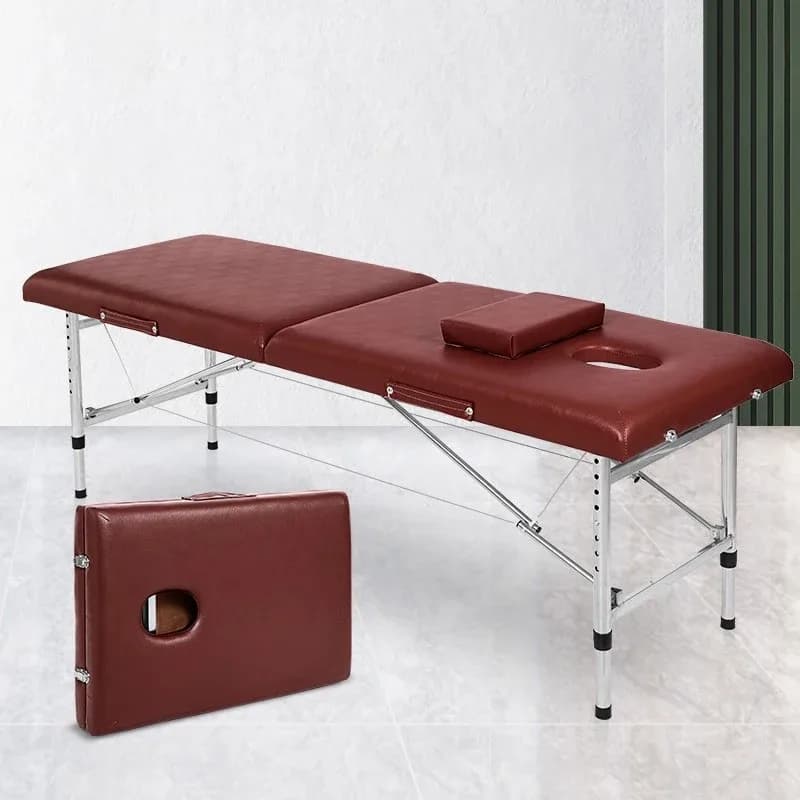 Table de massage simple pour cils, beauté, pédicure, tatouage, spa, lit pliant, appareil de massage cosmétique, lit de massage professionnel, mobilier de salon de beauté – photo 6