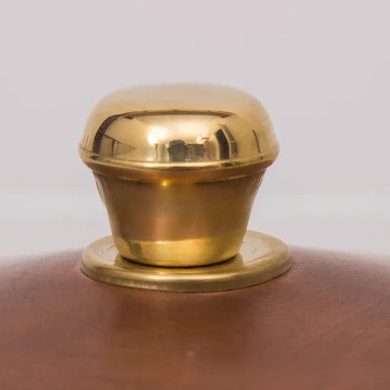 Marmite chaude compacte et Portable en cuivre de Style japonais avec poignée Anti-salissure détachable pour la cuisson de Sukiyaki et d'agneau mongol – photo 6