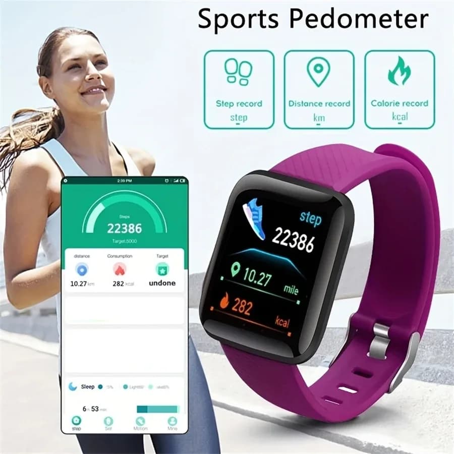 Smartwatch hommes femmes montres montre intelligente Message Fitness moniteur Bracelet cadeau d'anniversaire horloge électronique pour Android IOS – photo 3