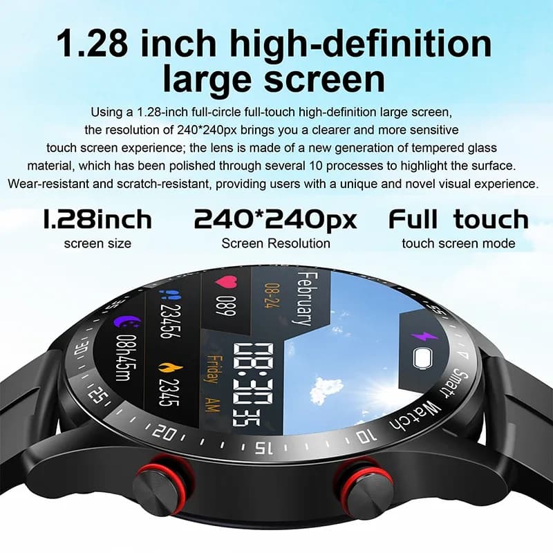 Luetooth – tout-mart-atch-aser-en-trooth-en-bois-en-bois-en-bois-en-bois-en-bois-en-bois-en-bois-en-bois-en-bois-en-bois-résistant à l'eau-martwatch + ox – photo 4