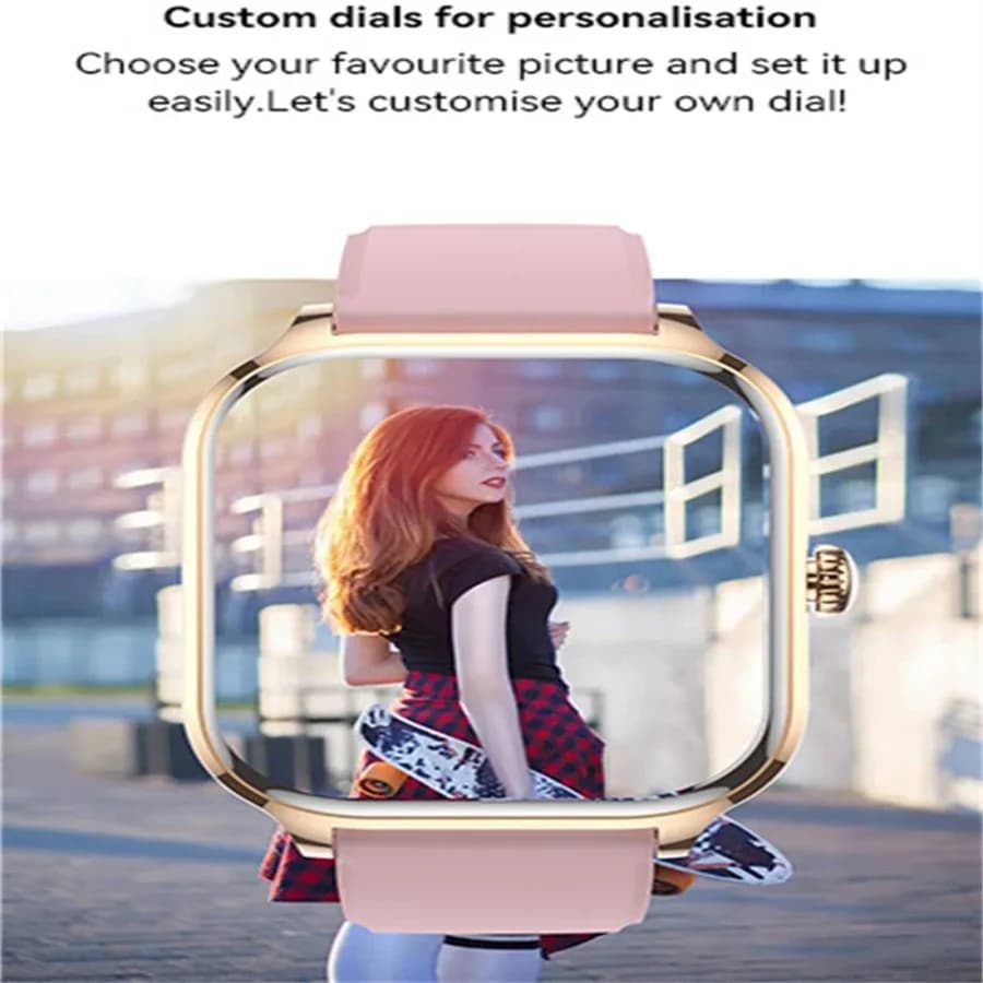 2026 nouvelle montre intelligente pour hommes cadeau pour femmes 2.01 pouces HD plein écran tactile sport Fitness montre électronique Bluetooth parler Smartwatch – photo 4